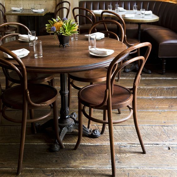 Good price Restaurant dining room furniture marble round table dining table