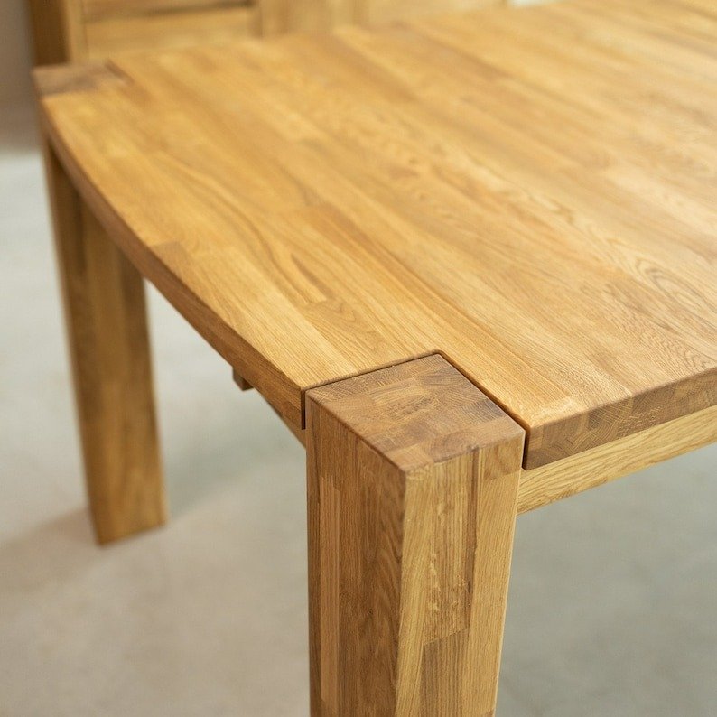 Extra Large Dining Table Solid Mango Extendable Table, Dinning Mango Table, Table Extensible