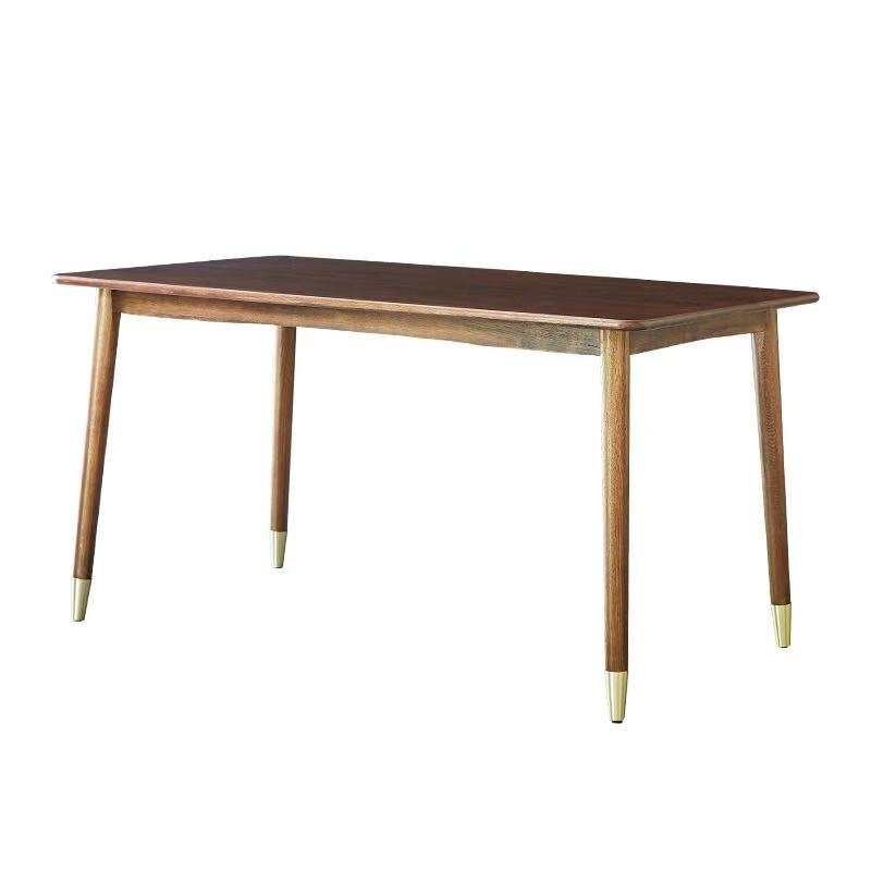 Good Seller North Europe Style Wooden Dining Table Set 6 Chairs Designs Kd In Solid White Oak Dining Room Furniture
