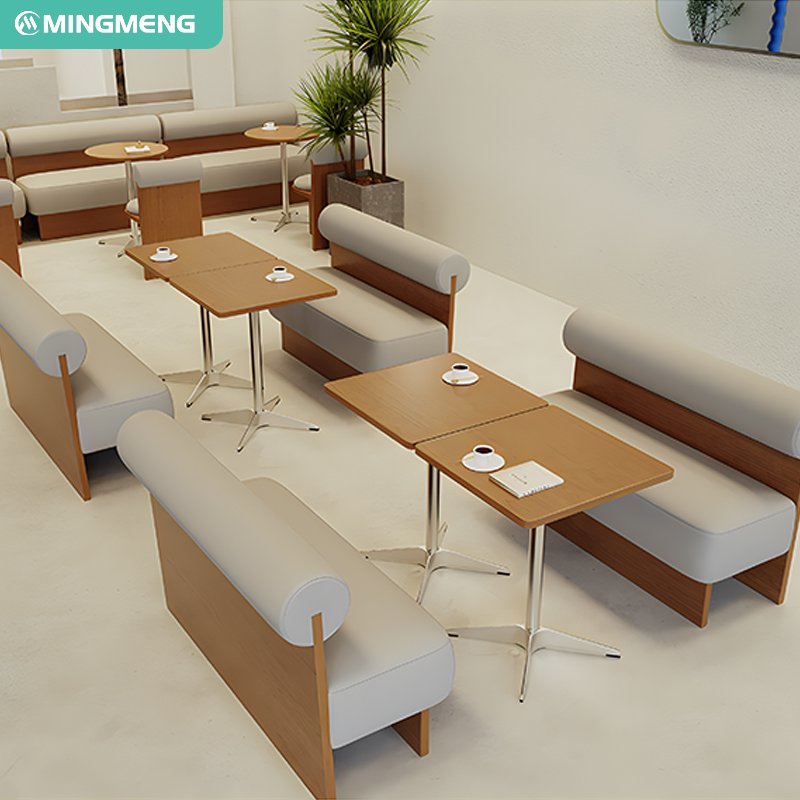 Wholesale Restaurant Furniture Set Simple Table for Dining Use in Hotels Apartments coffee shop chairs and tables Commercial use