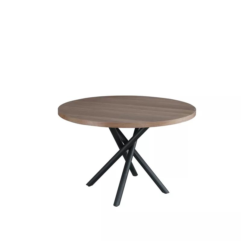 Factory price high quality Round shape modern dining room furniture MDF dining table