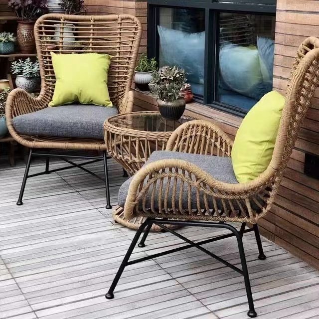 Patio Furniture Garden Terrace Metal Outdoor Dining Table And Chairs