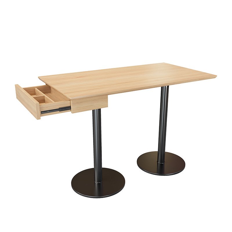 Modern Cafe Furniture Metal Restaurant Sets Wood Dining Table Chair Set Commercial Leather Booth Sofa For Home Bars