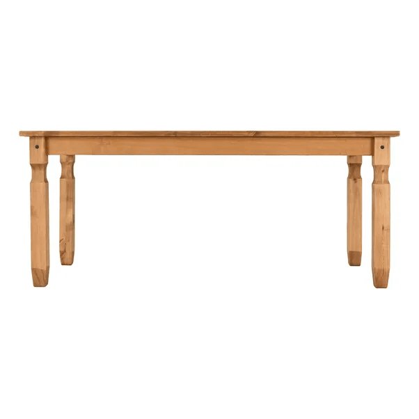 Minimalist Rectangular Dining Table Set with Comfortable Dining Chairs Wooden Home Outdoor Furniture for Exterior Villa Use