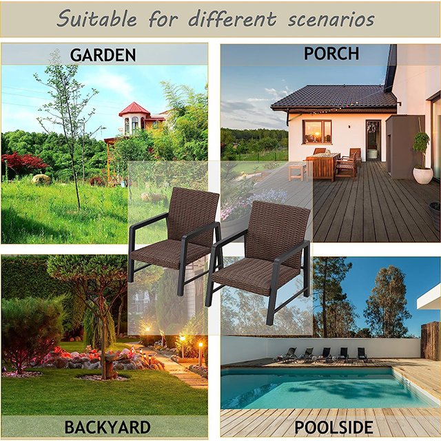 Outdoor Furniture Garden Table and Chairs Set Carton Waterproof Fabric Modern PE Rattan Luxury Outdoor Villa Furniture 2-3 Years