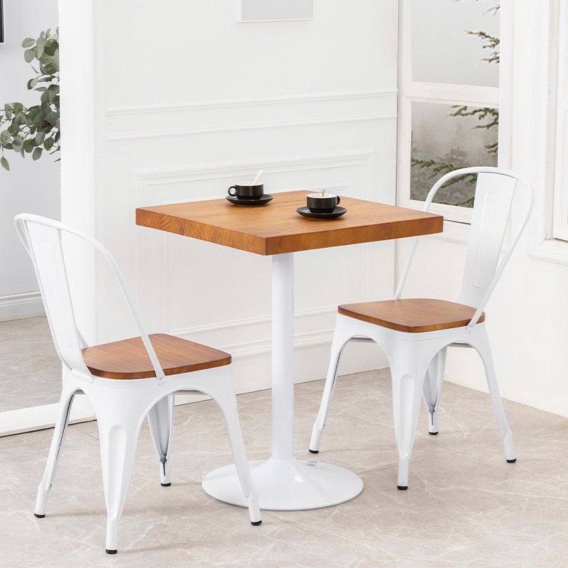 Restaurant furniture modern dining table and chair wooden simple style restaurant dining tables