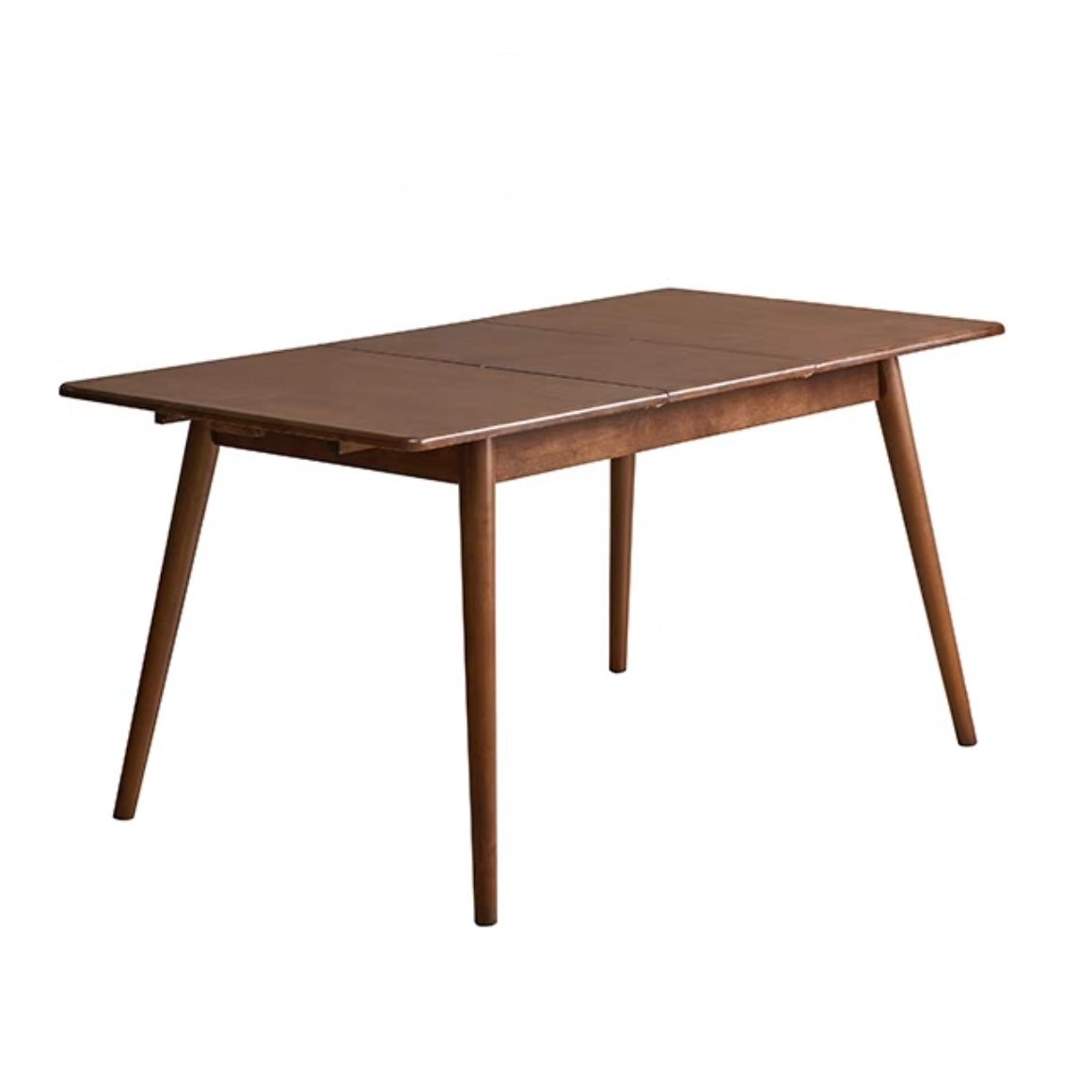 Home Furniture Luxury Modern Custom Recycled Pine Wooden Extendable Dining Table With Gloss
