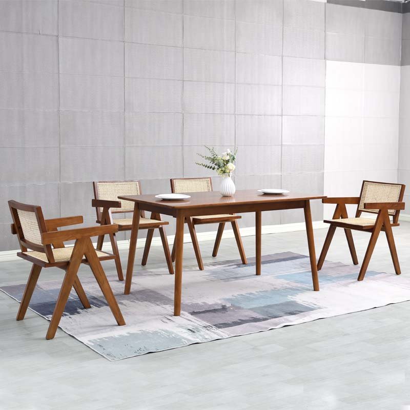 High Quality Diningroom Furniture Modern Customize wood dining Table