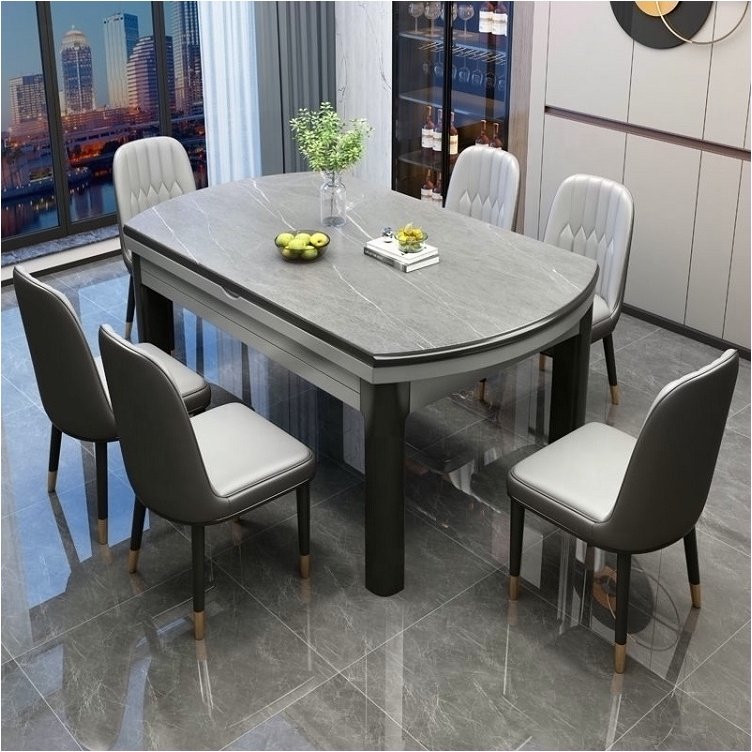 marble dining table dinning table set 6 chairs dining room furniture marble dining table set