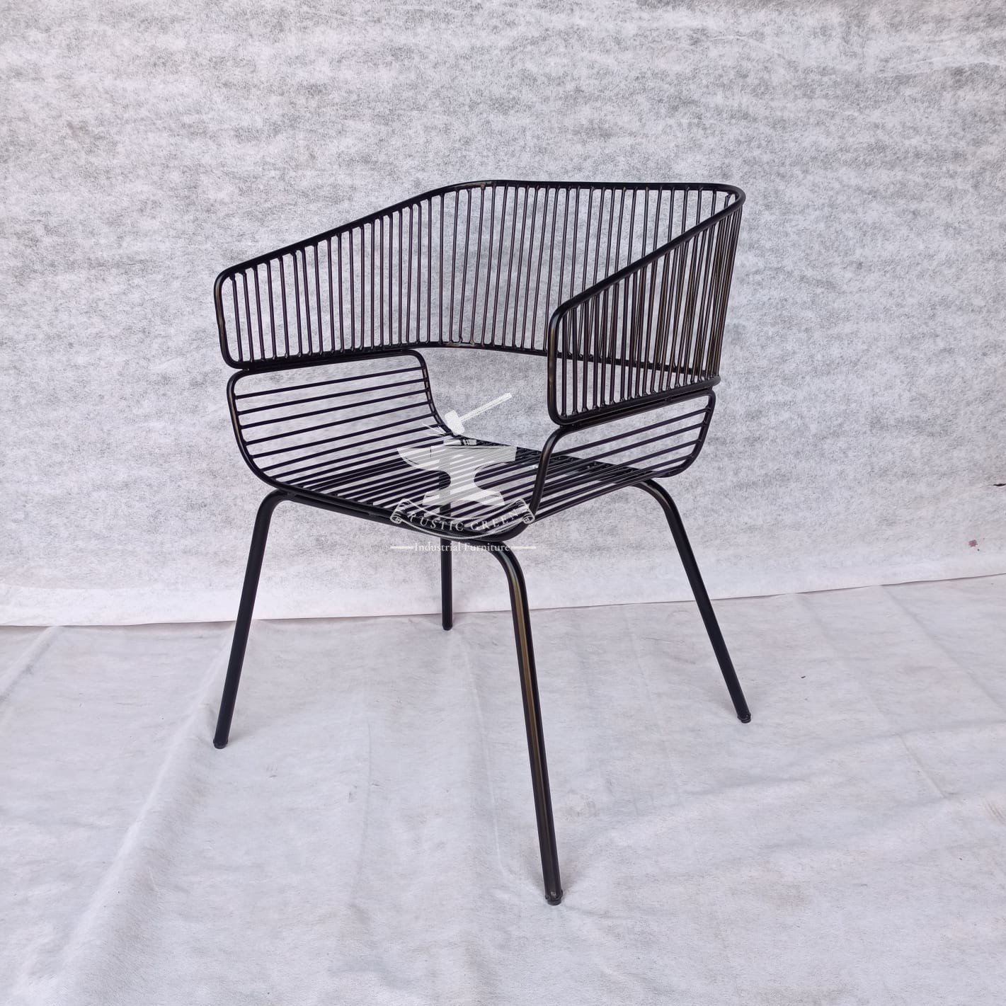 New Cheap Metal Industrial Metal Bistro restaurant cafe Dining Chairs Outdoor Patio Chairs