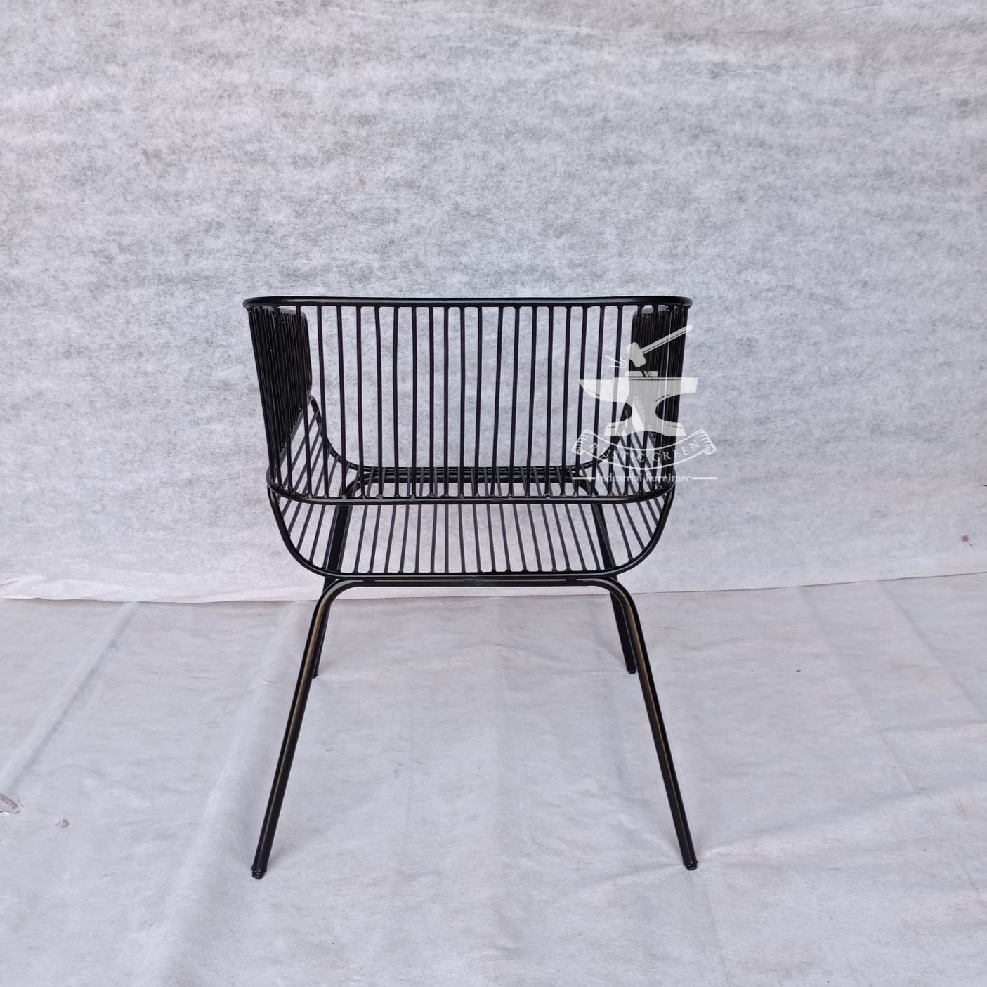 New Cheap Metal Industrial Metal Bistro restaurant cafe Dining Chairs Outdoor Patio Chairs