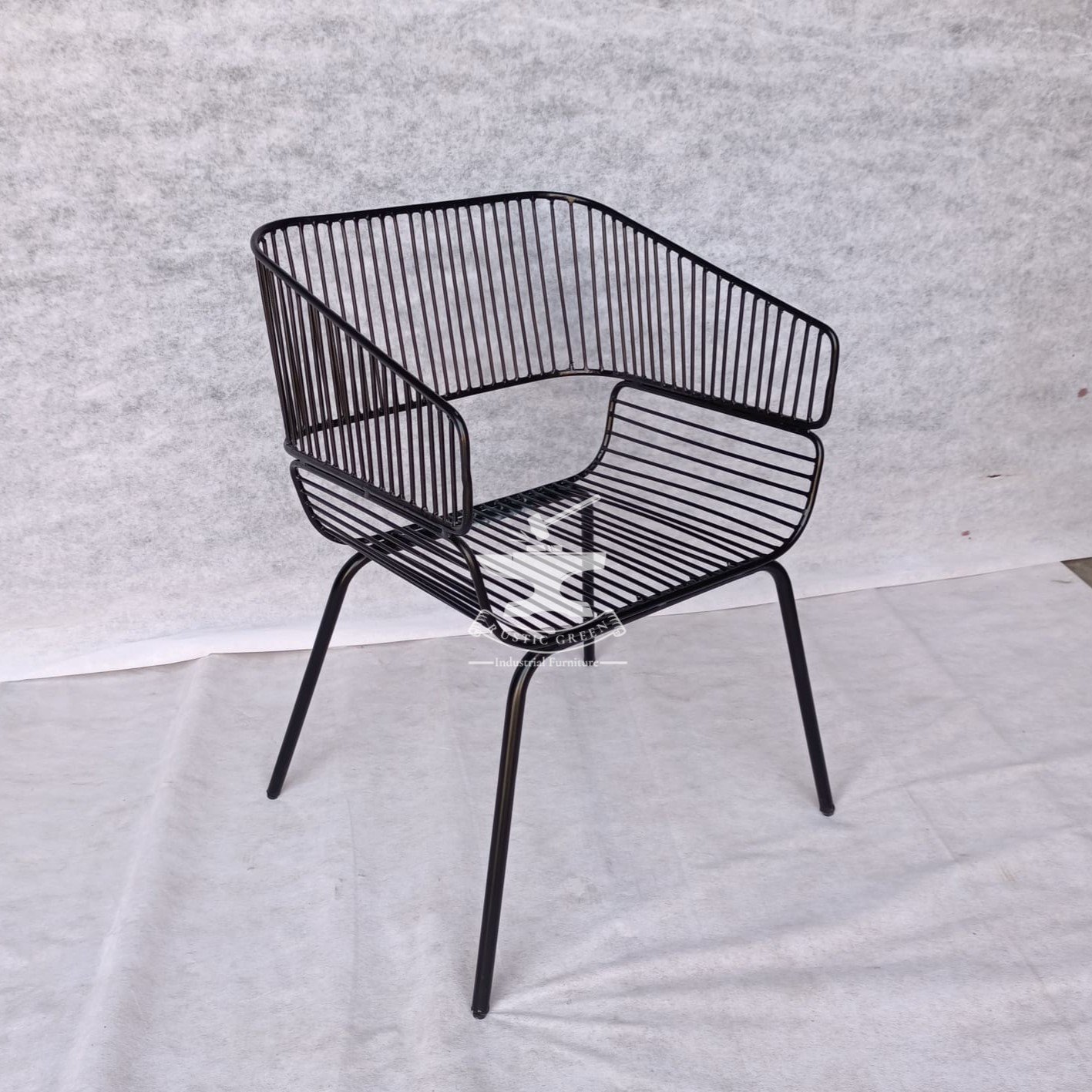 New Cheap Metal Industrial Metal Bistro restaurant cafe Dining Chairs Outdoor Patio Chairs
