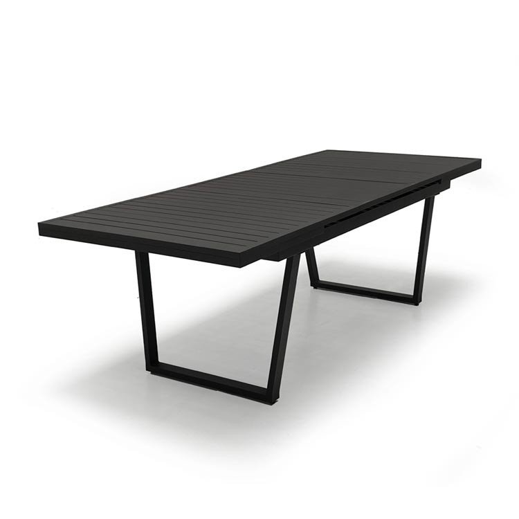 Wholesale Restaurant Table Set Garden Modern Patio Furniture Aluminum Outdoor Dining Table And Chair Set for hotel
