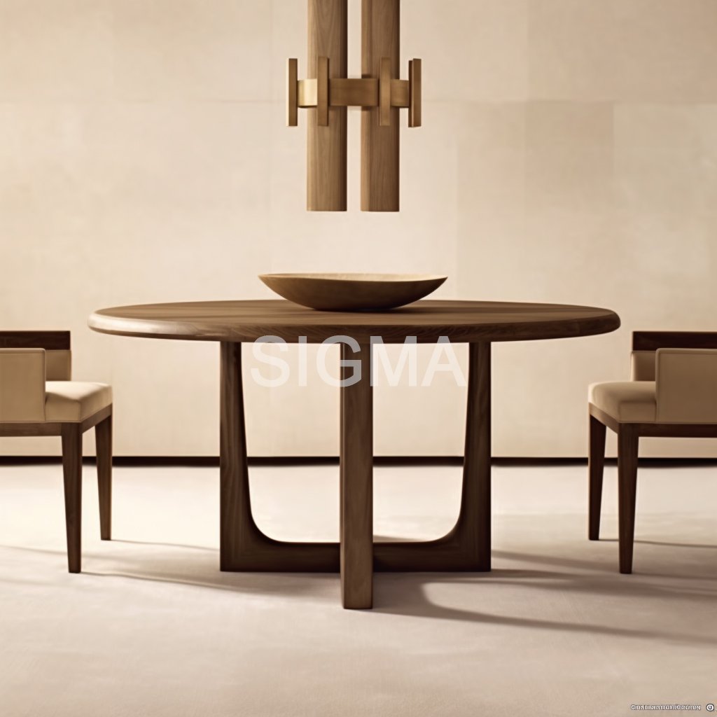 Living room furniture modern wooden dinning table and chair set dining table
