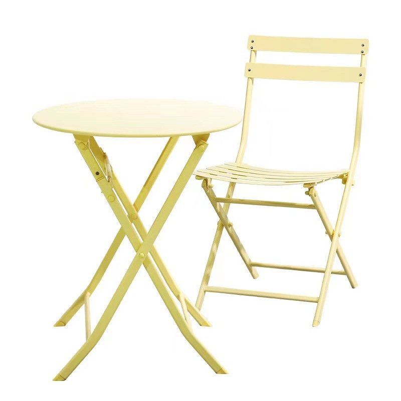 Hot selling Vintage Rectangular Solid Metal Frame Modern dining table