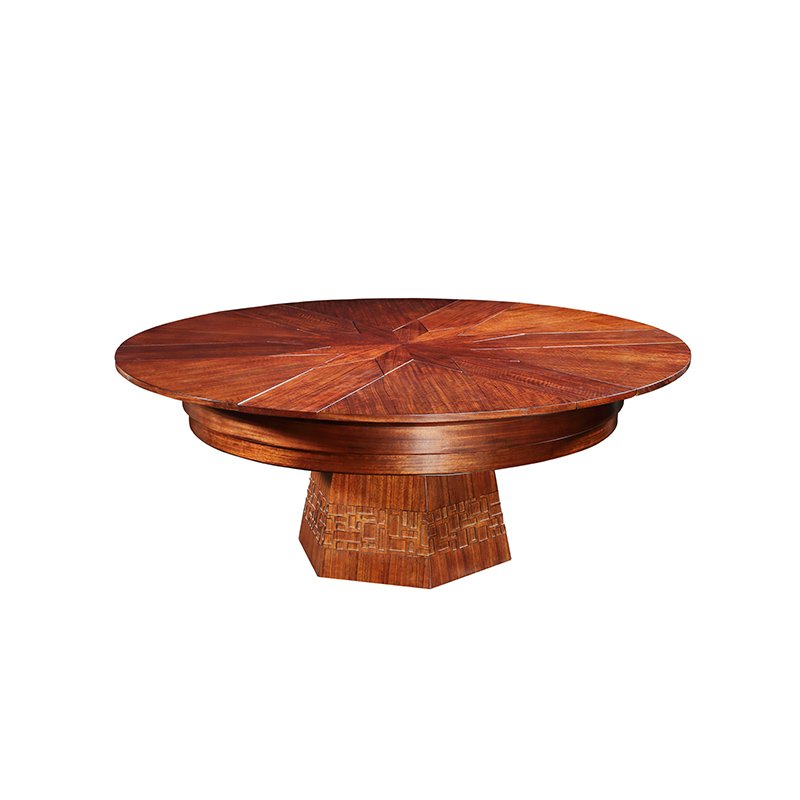 COOMO Dino dining table new Chinese style retractable dining table circular dining table restaurant combination