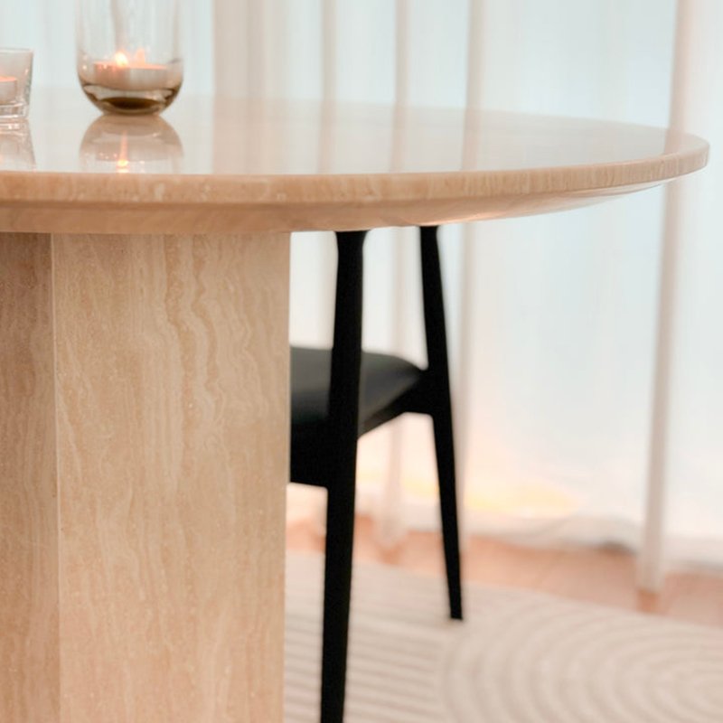 Furniture Factory High Quality Marble Multi Seater Coffee Table Simple Oval Dining Table