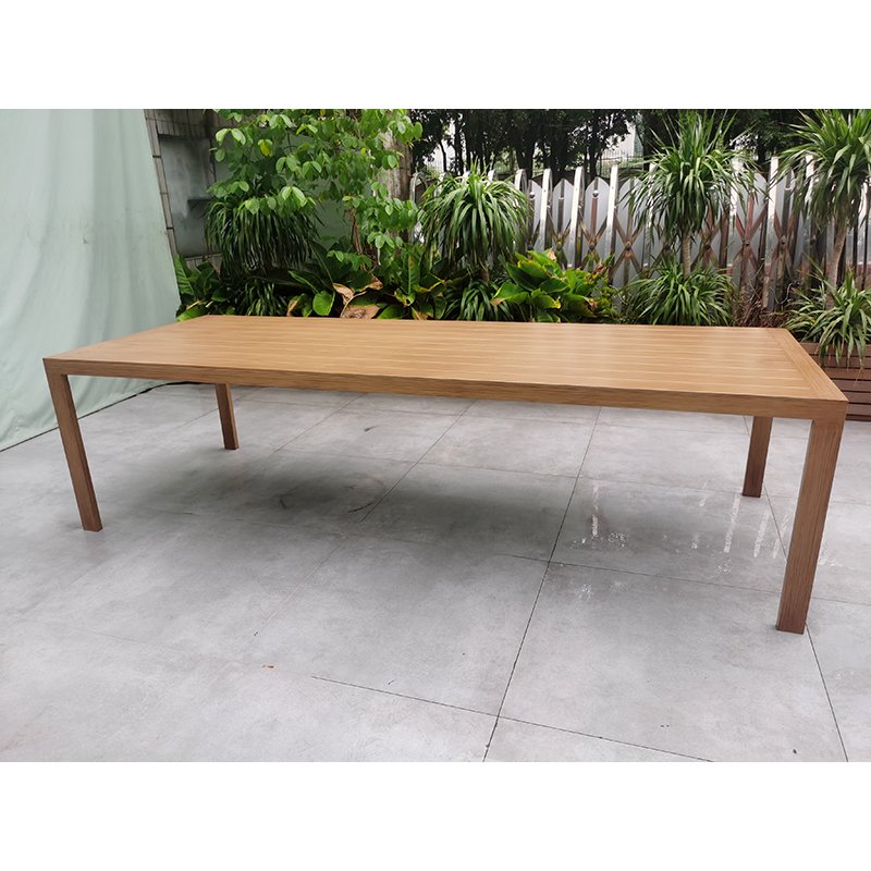Best Selling Outdoor Aluminum Furniture Hotel Restaurant Waterproof Garden Dining Set