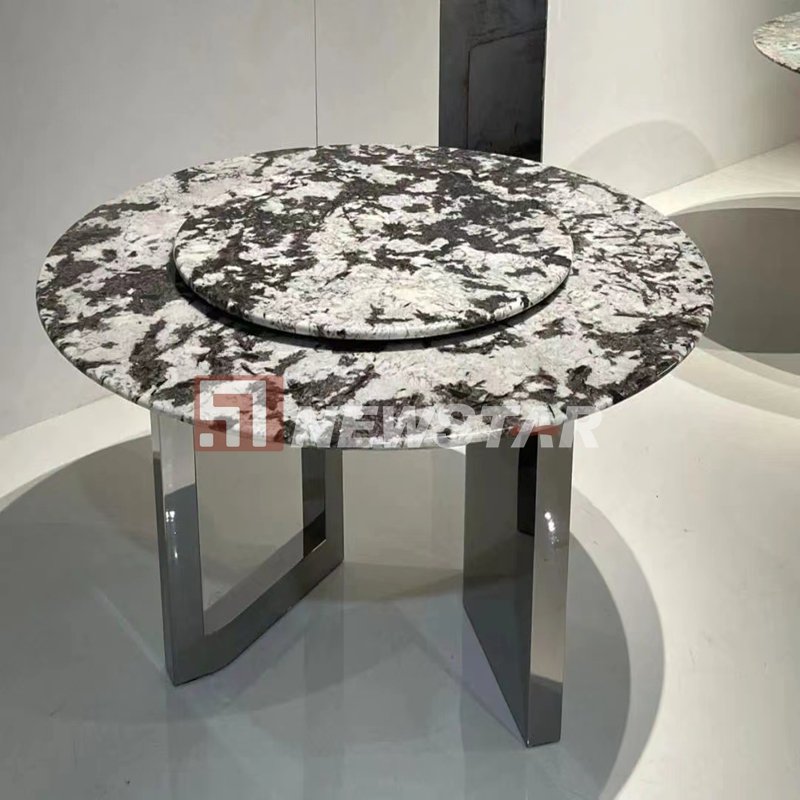 Customized Luxury Stone Dining Table Stone Furniture Dining Table Oval Marble Dining Table