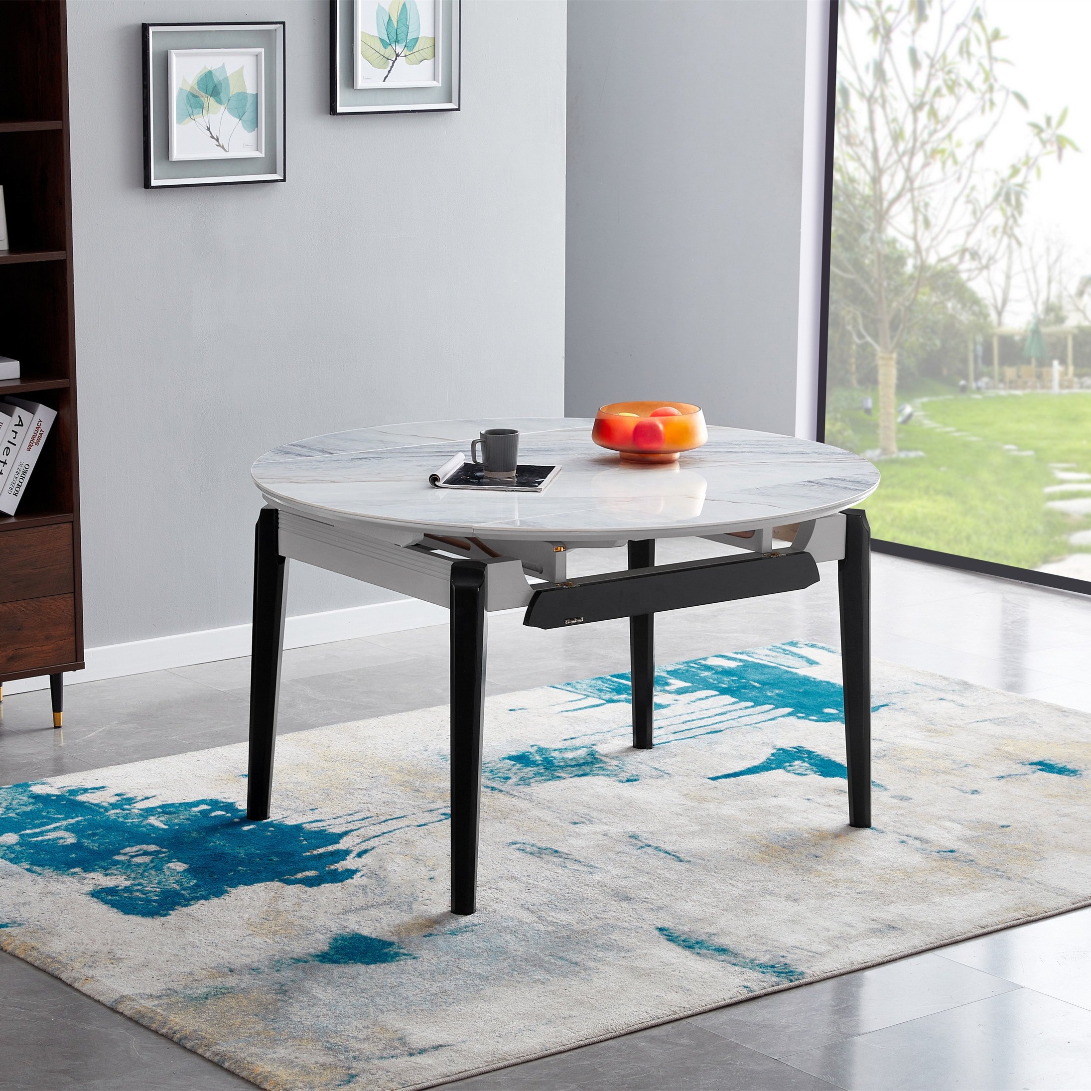 Dining Table Luxury, Expandable Dining Table, Contemporary Dining Table Set