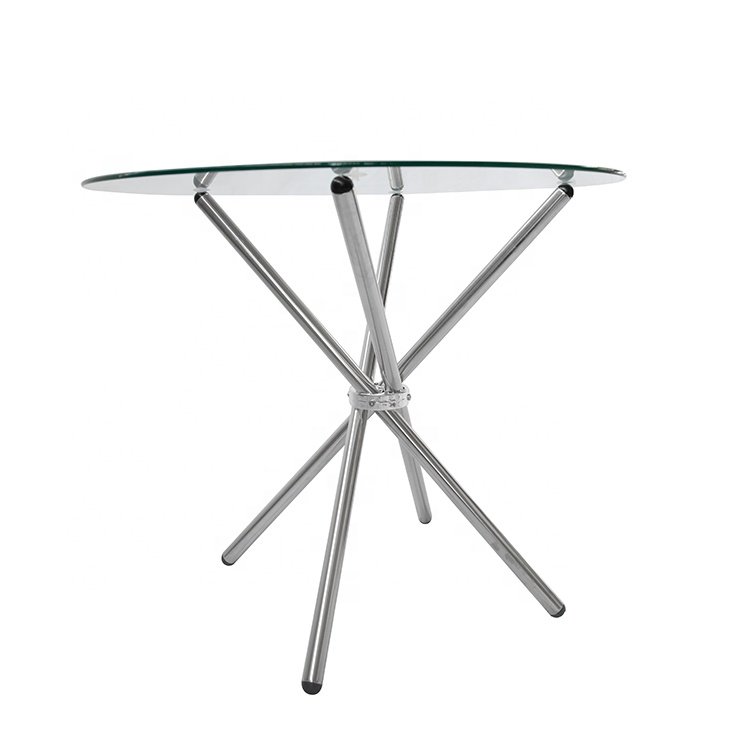 European style MDF table top fancy dining table set dining room furniture small wooden modern round dining table