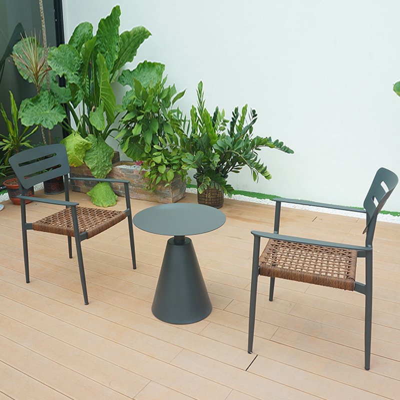 Garden furniture garden table sets rattan dinning table and chair
