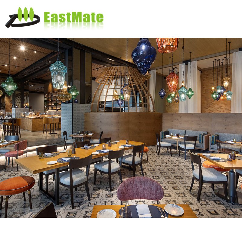 Sofa Furniture Dining Table Set Booth High Quality Wood Modern Restaurant Cafe/restaurant/hotel Seating Dining Fast Food Leather