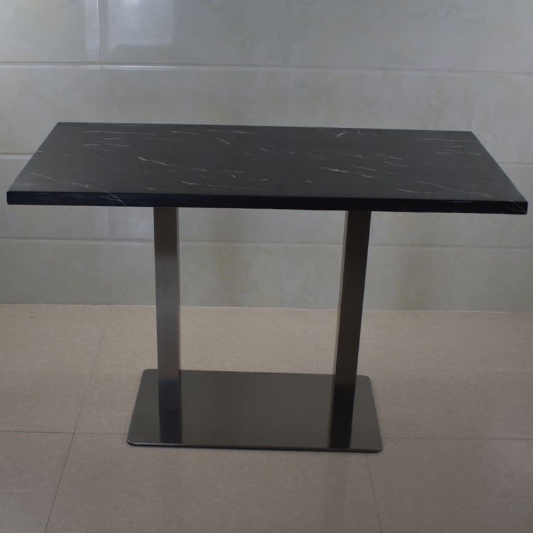 Nordic Style Artificial Stone Transformer Dining Table Hotel Used Smart Dining Tables