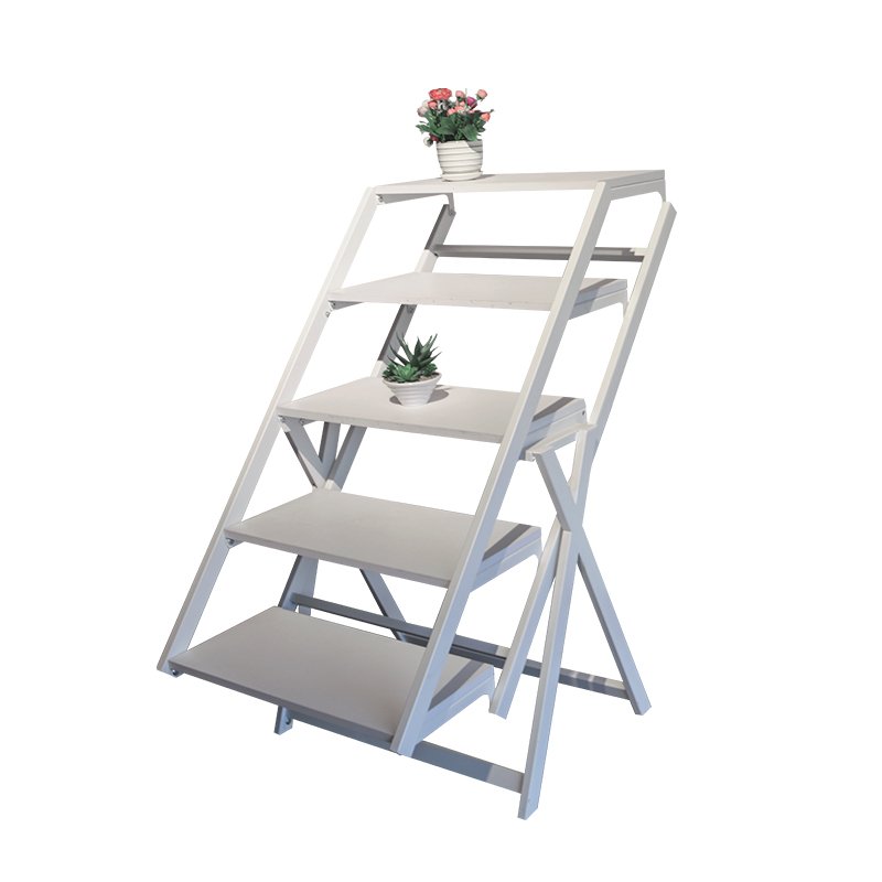 In Stocks Indoor Furniture Transformable Folding Useful Modern Display Shelf Dining Table