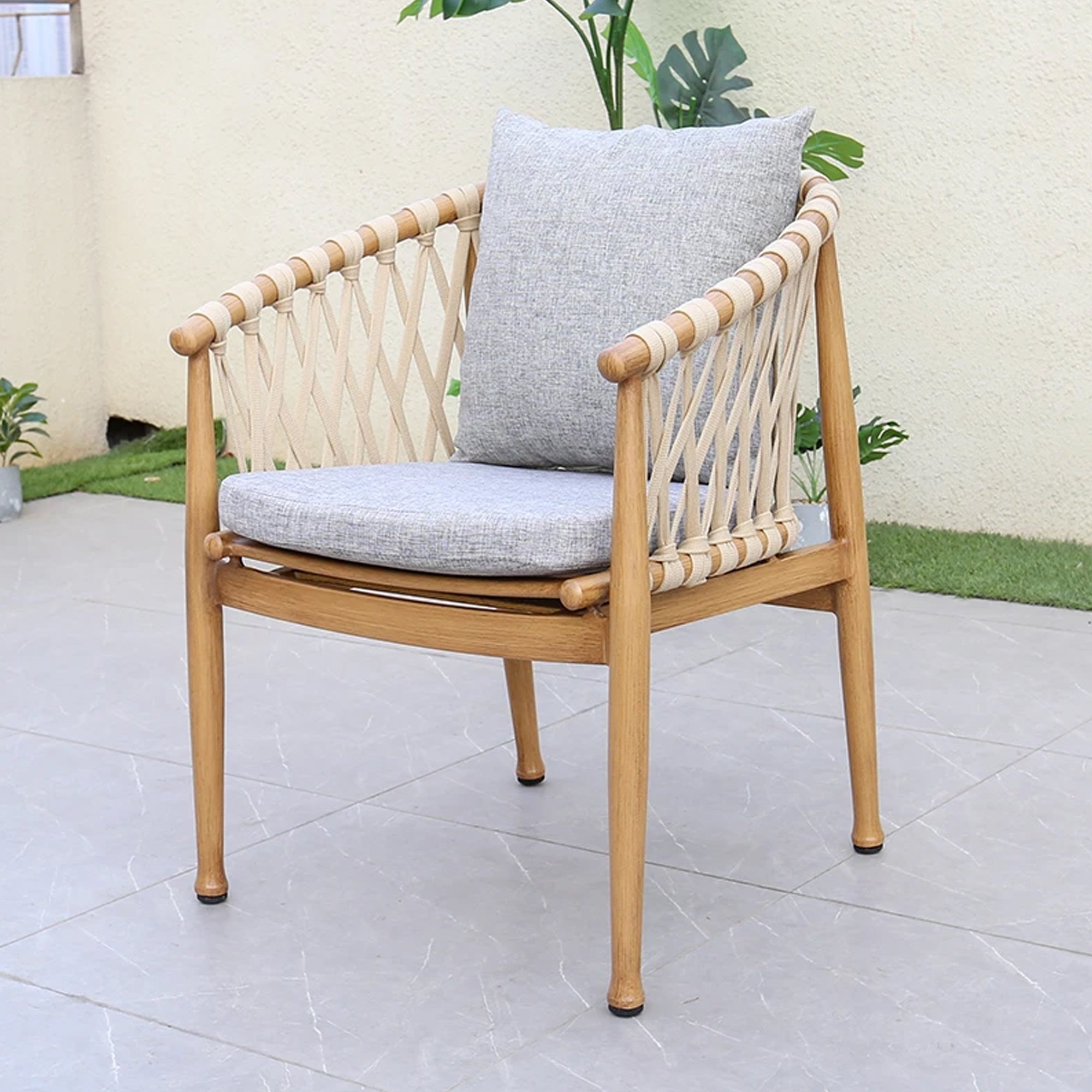 Outdoor Dining Set Table Modern Style Outdoor Garden Furniture - Floyd