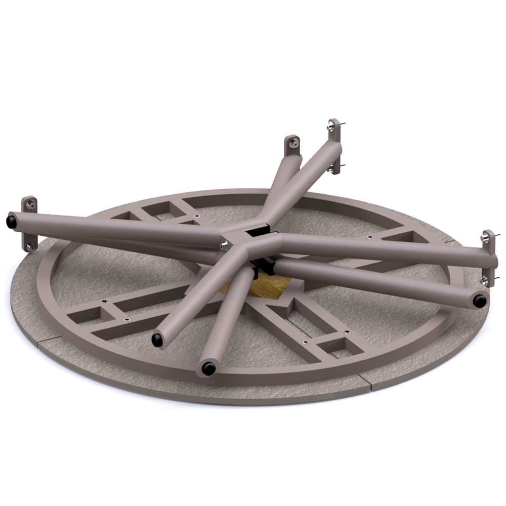 Funky Outdoor Sintered Stone & Rope Weaving Round Bar Dining Table & Stacking Armchair For Bistro