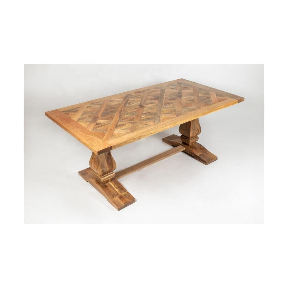 DINING TABLE Mango Solid Wood Industrial Rustic Furniture