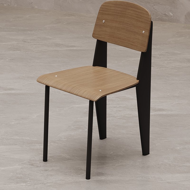 Restaurant Furniture Dining Table and Chair Wooden Material Table Set Canteen Table and Chairs