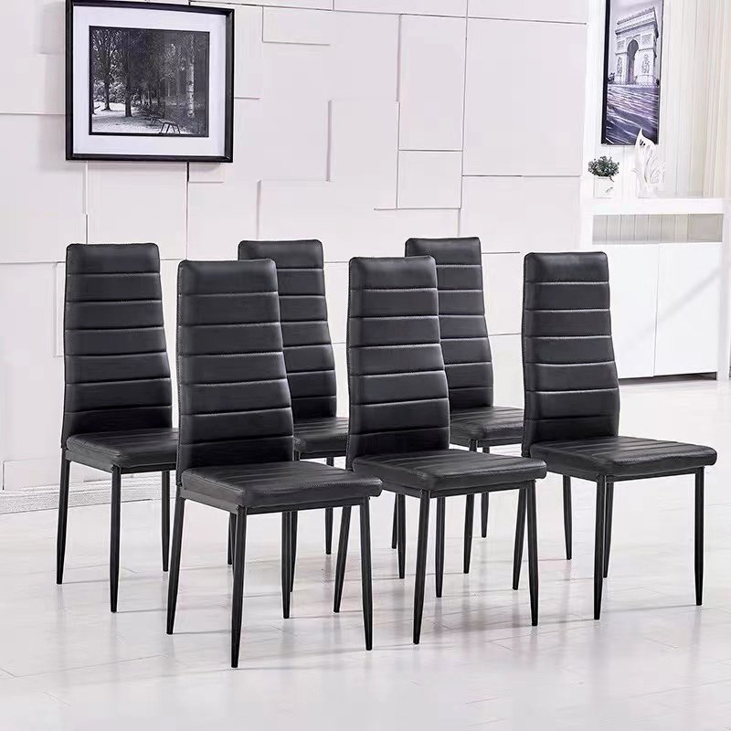 Nordic Luxury Modern Minimalist Home Restaurant Dining Room Furniture Set 4 6 Seater Tempered Glass Top Round Dining Table