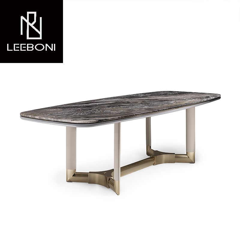 Manufacturer Custom Made Italian High End Dining Room Furniture Modern Luxury Dining Table