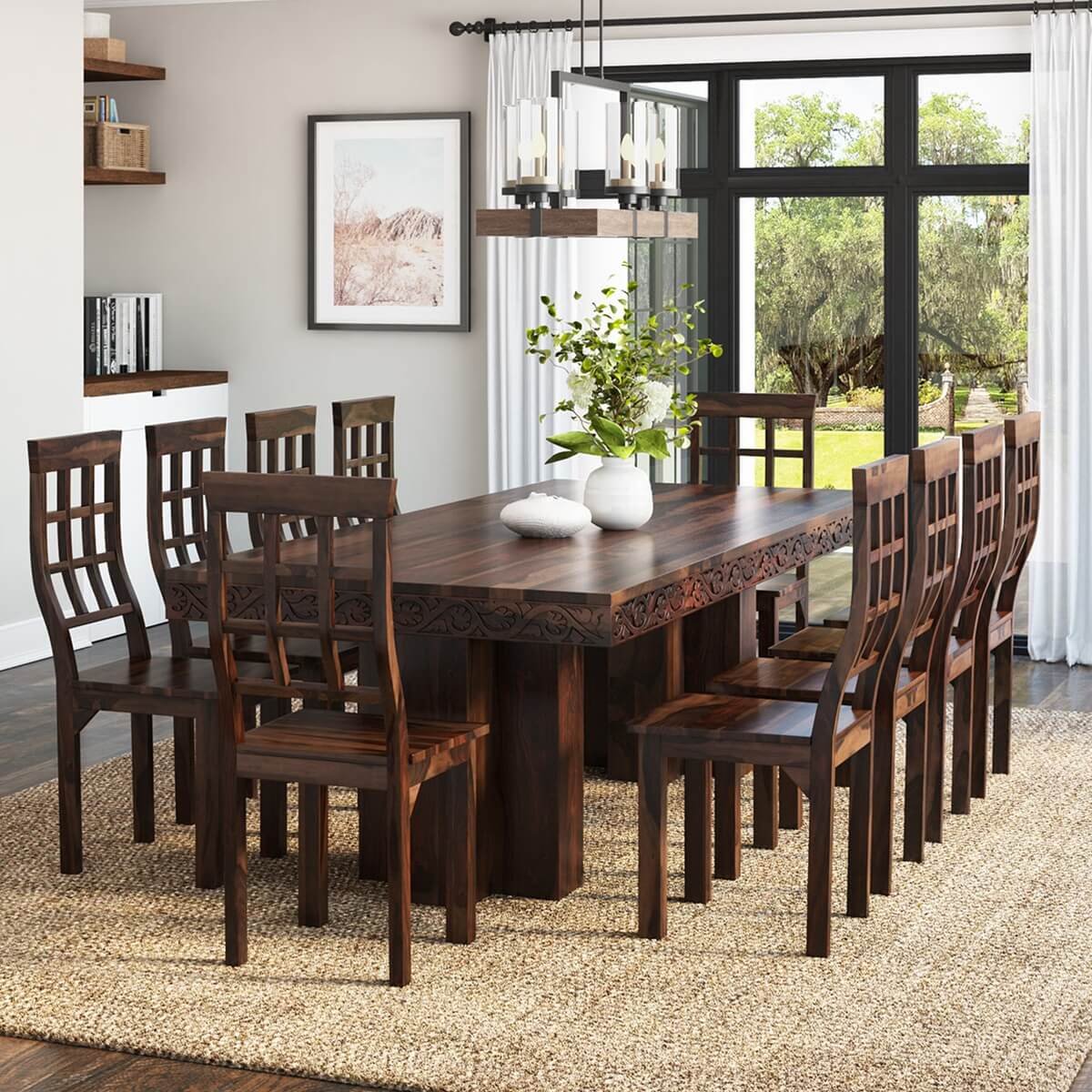 Modern Furniture - Wooden Dining Tables Sets Wholesale Wood table - Dining Furniture cheap price from Vietnam
