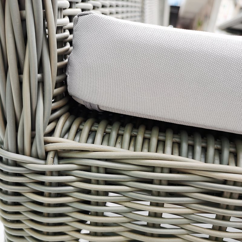 factory directly sell rattan outdoor furniture modern design outdoor garden rattan dining set