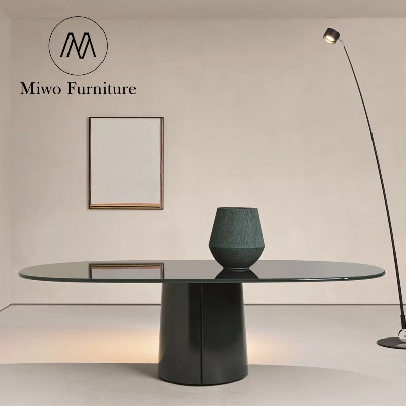 Rectangle Dining Table Chair Set Dining Room Furniture Customization Milan Design 6 8 10 for Seater Wooden Modern Luxury Italy