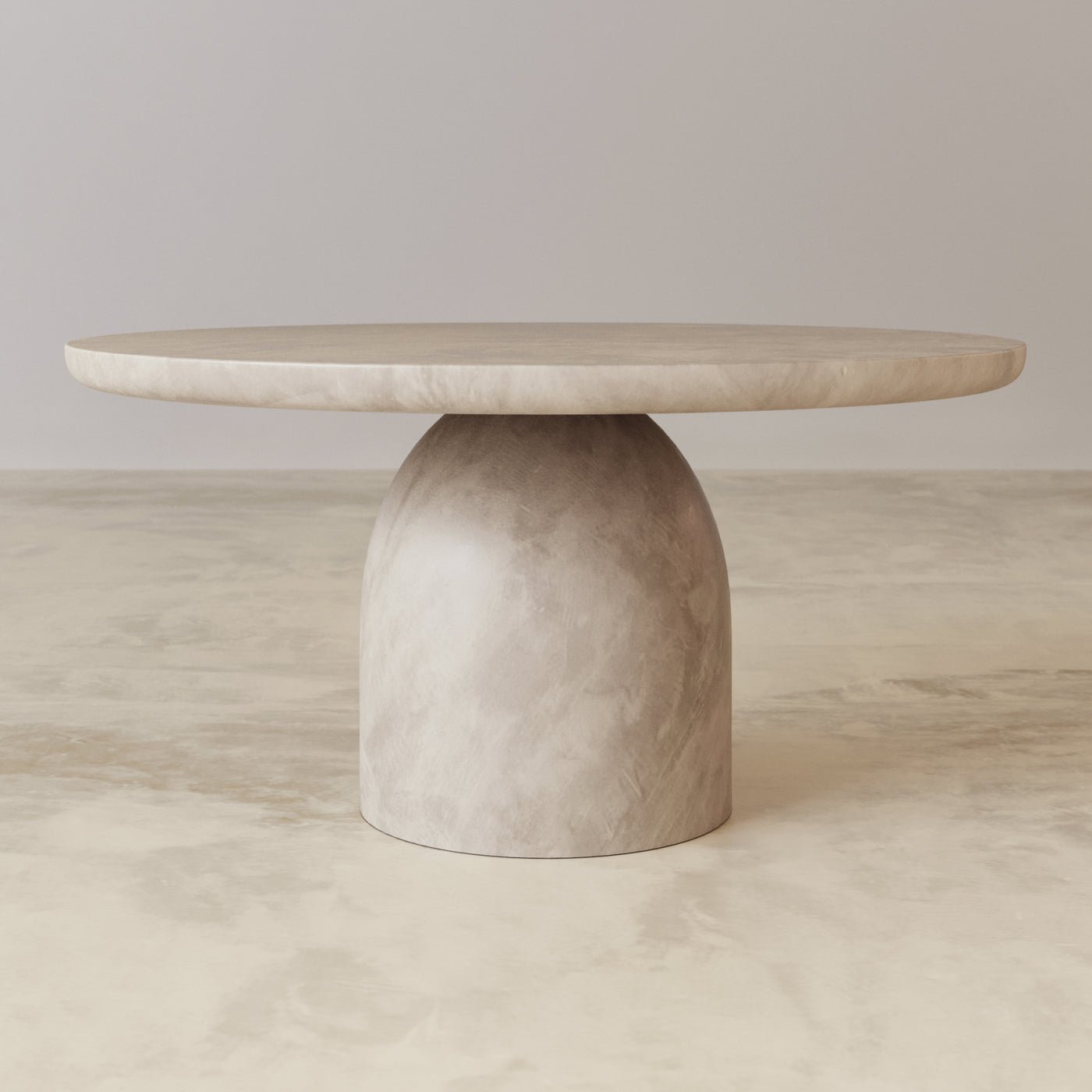 Old Retro Style Dark Patterned Solid Stone Table With New Design Minimalist High-Quality Living Room Dining Table