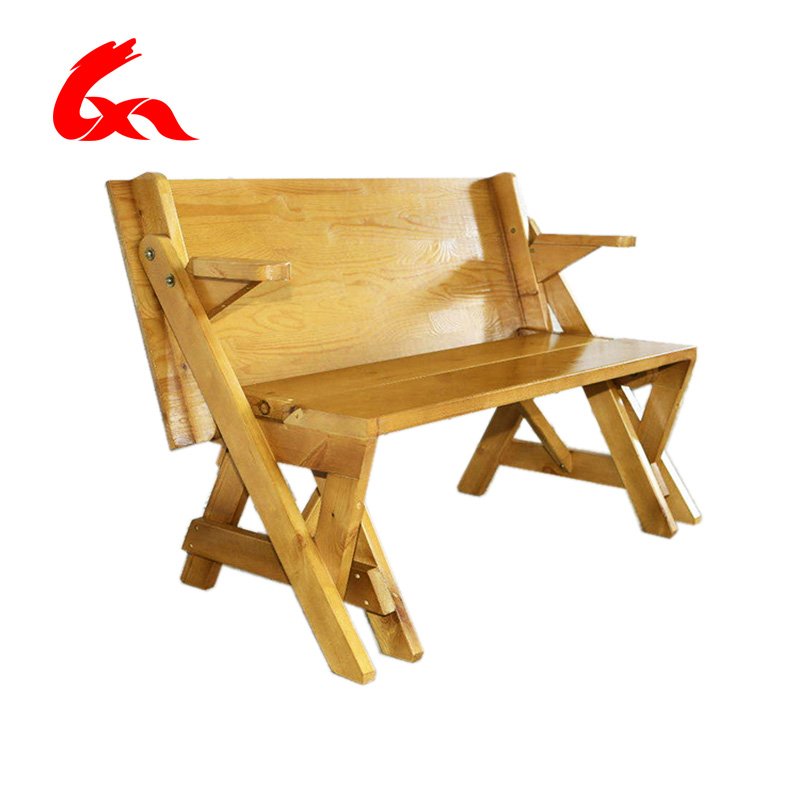 Factory Hot Wholesale High Quality Customized Kids Wooden Picnic Bench Outdoor Patio Dining Table, Natural wood table