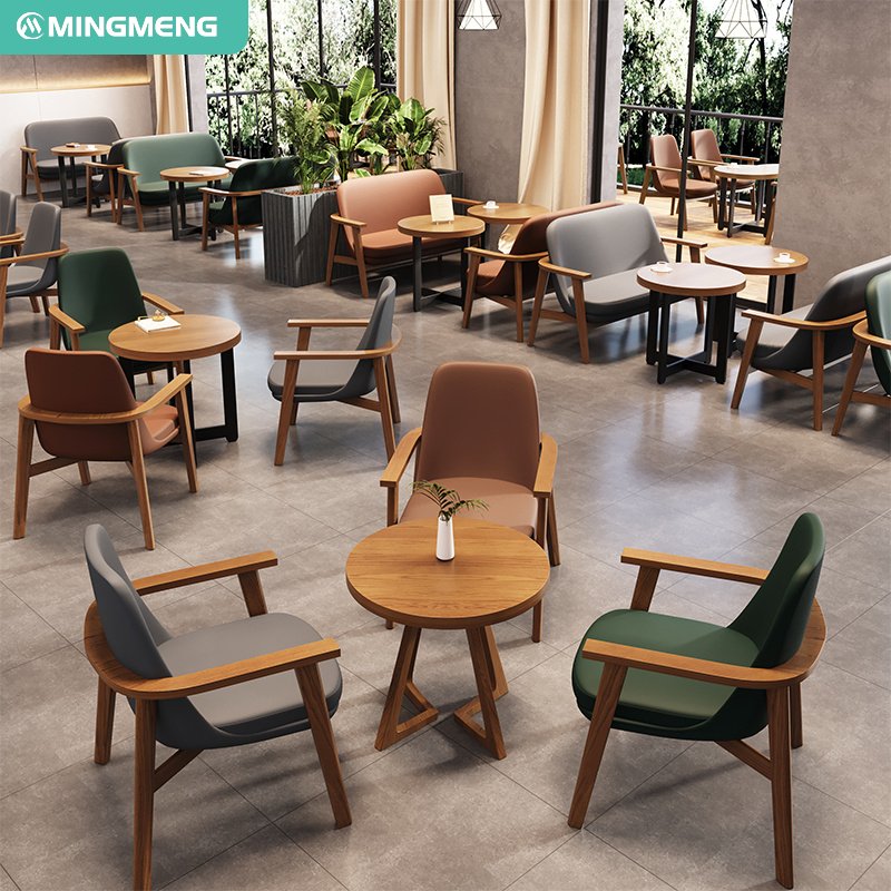 Factory Direct Contemporary Solid Wood Dining Table Set Promotional Furniture for Living Room for Hotels Cafes Dining Use