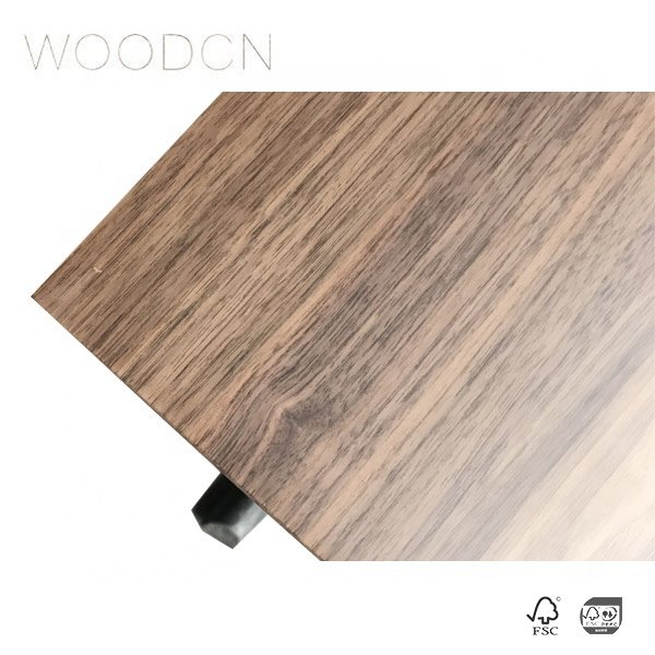 Dining table black walnut veneer coffee table