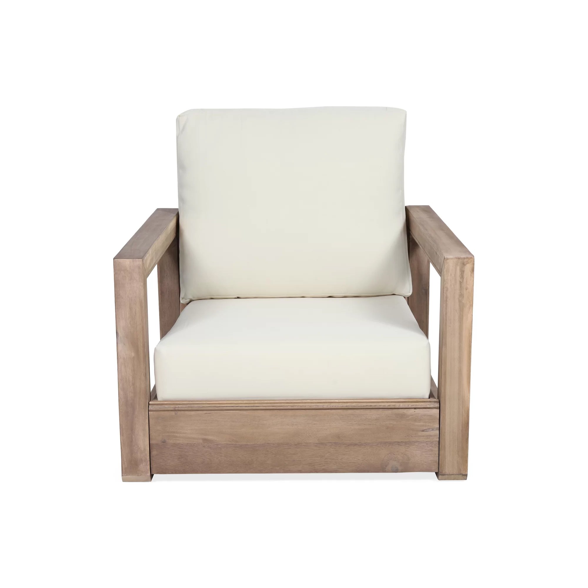 Outdoor Elegant Patio Sofa Set Teak With Cushion Best Quality - Zalaya