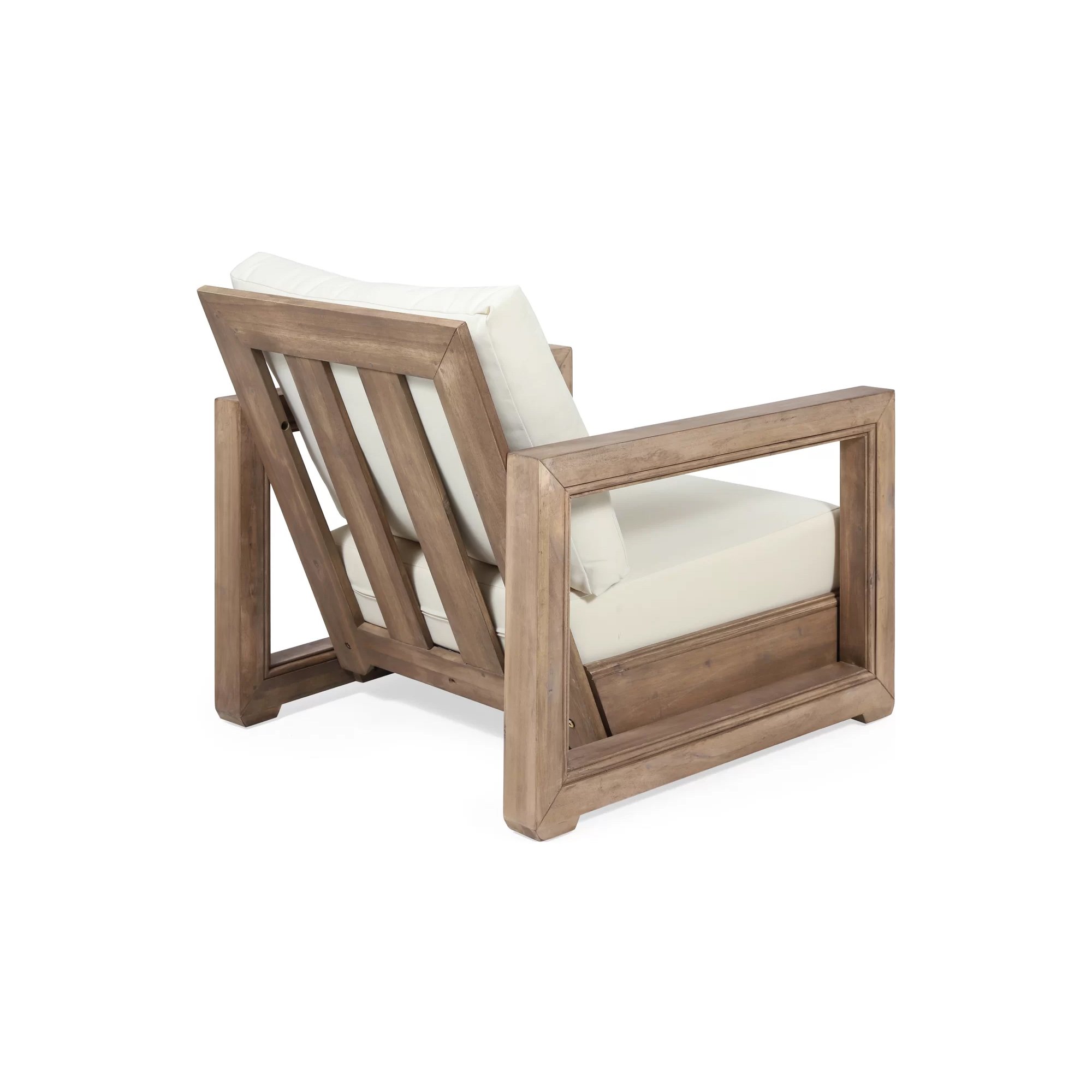 Outdoor Elegant Patio Sofa Set Teak With Cushion Best Quality - Zalaya