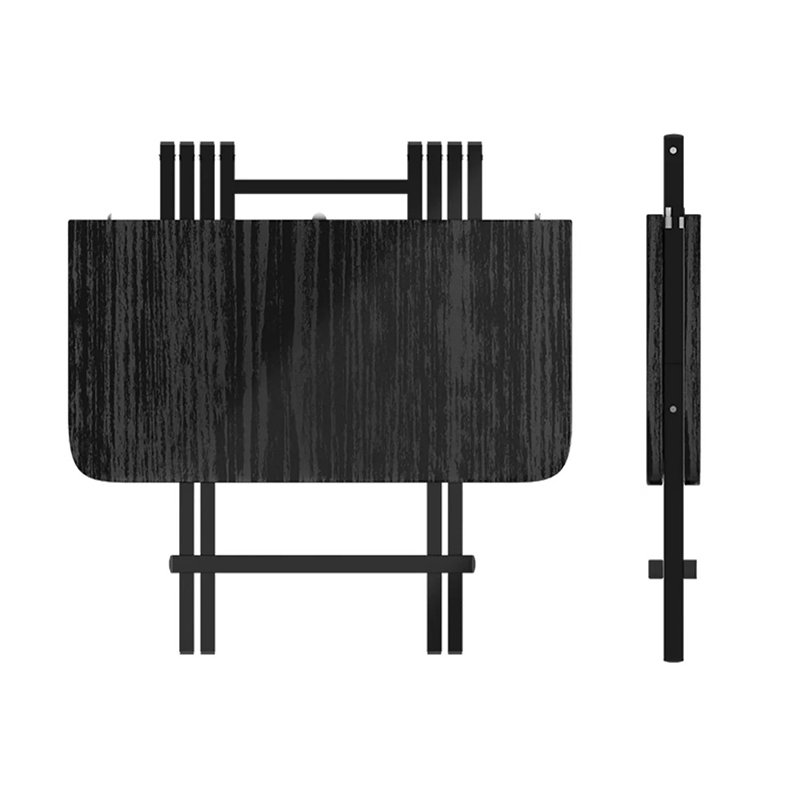 Folding Solid Wood Rustic Kitchen Dining Table Rectangle Modern Drop Leaf Dining Table Comedor in Dining Room