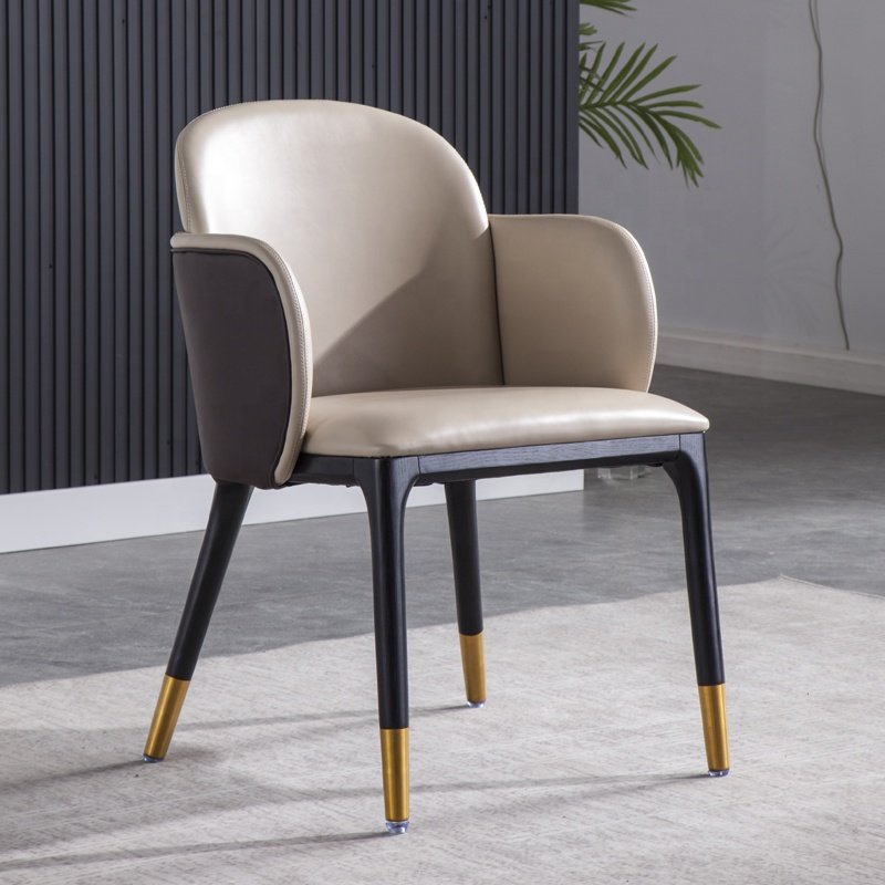 Modern marble top dining table stainless steel leg dining room table and chair set Hotel restaurant furniture Chinese factory