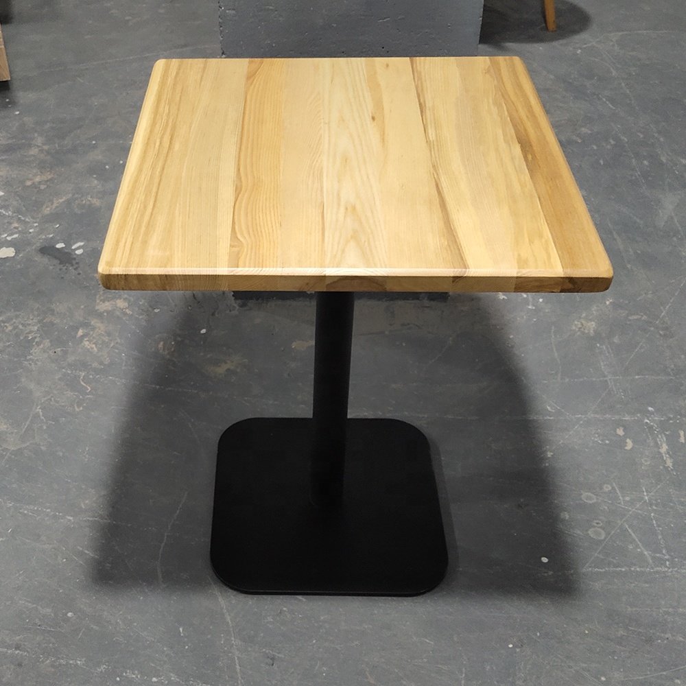 Commercial high quality dining set solid wood table dining furniture restaurant chairs and tables