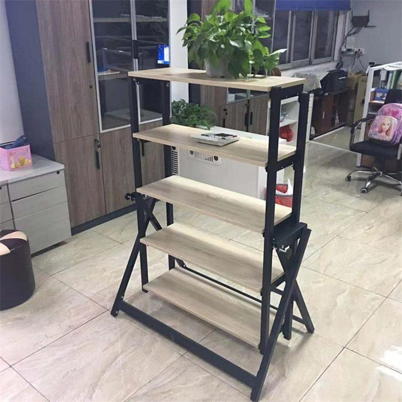 European style Heavy duty Multi-use table folding dining table to shelf