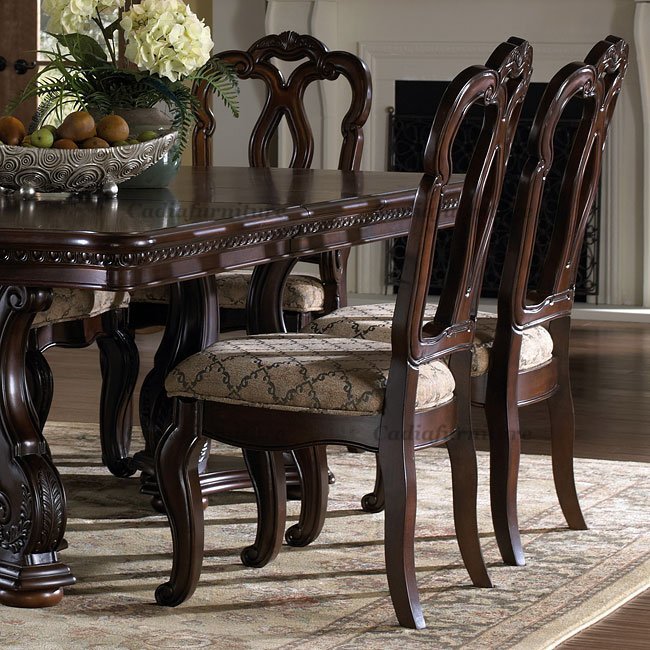 Factory custom American real wood dining tables and chairs european design dining sets