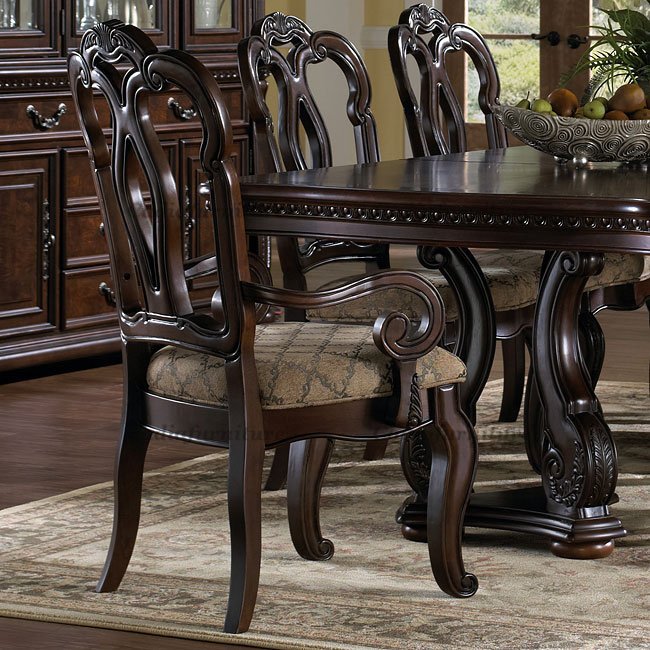 Factory custom American real wood dining tables and chairs european design dining sets